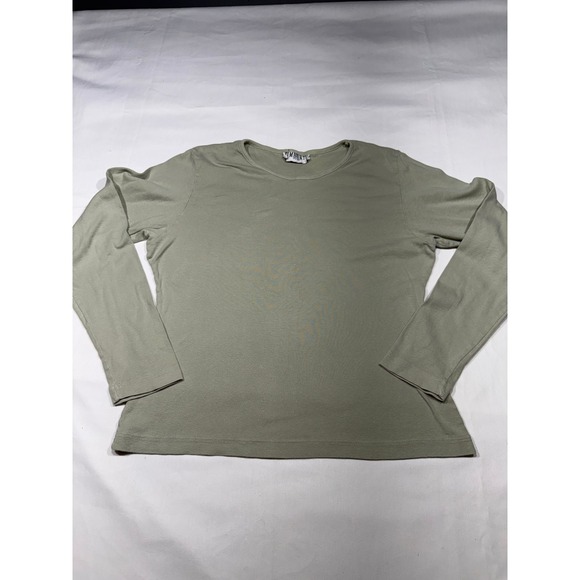 Timbuktu Station Tops - Vintage Timbuktu Station Sage Green Long Sleeve Crewneck Top Women L